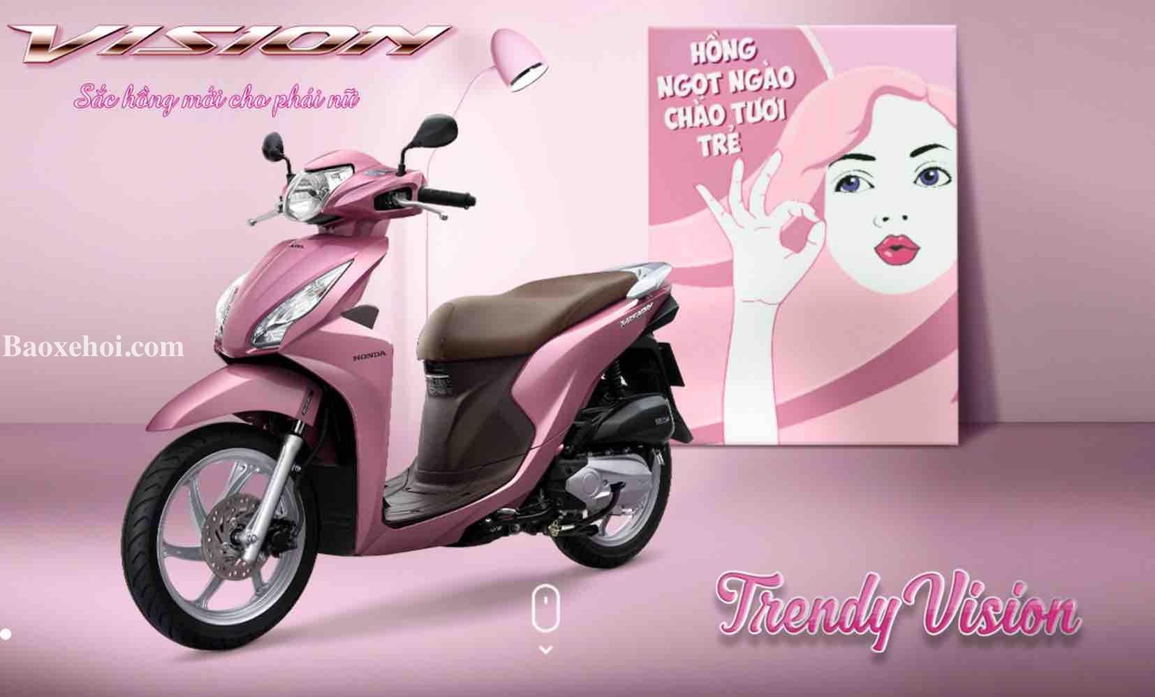 Sắc hồng nổi bật